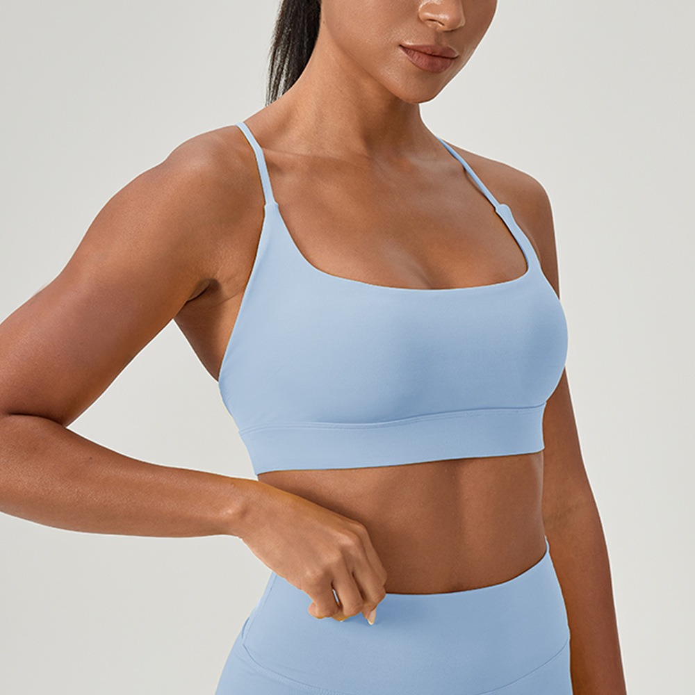 Women's Sexy Yoga Bra Cross St - đánh giá và giá Sports Bra High Impact