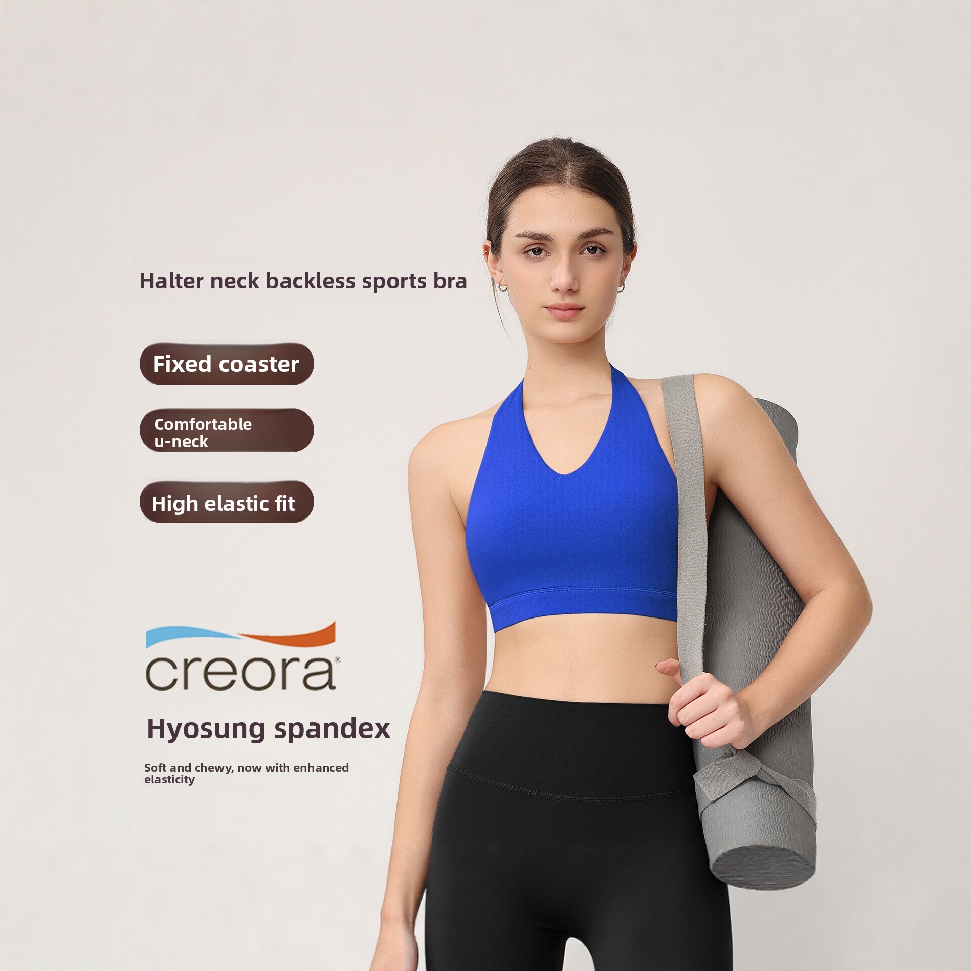 Women's Halter Sports Bra with - đánh giá và giá Push Up Bra Padded
