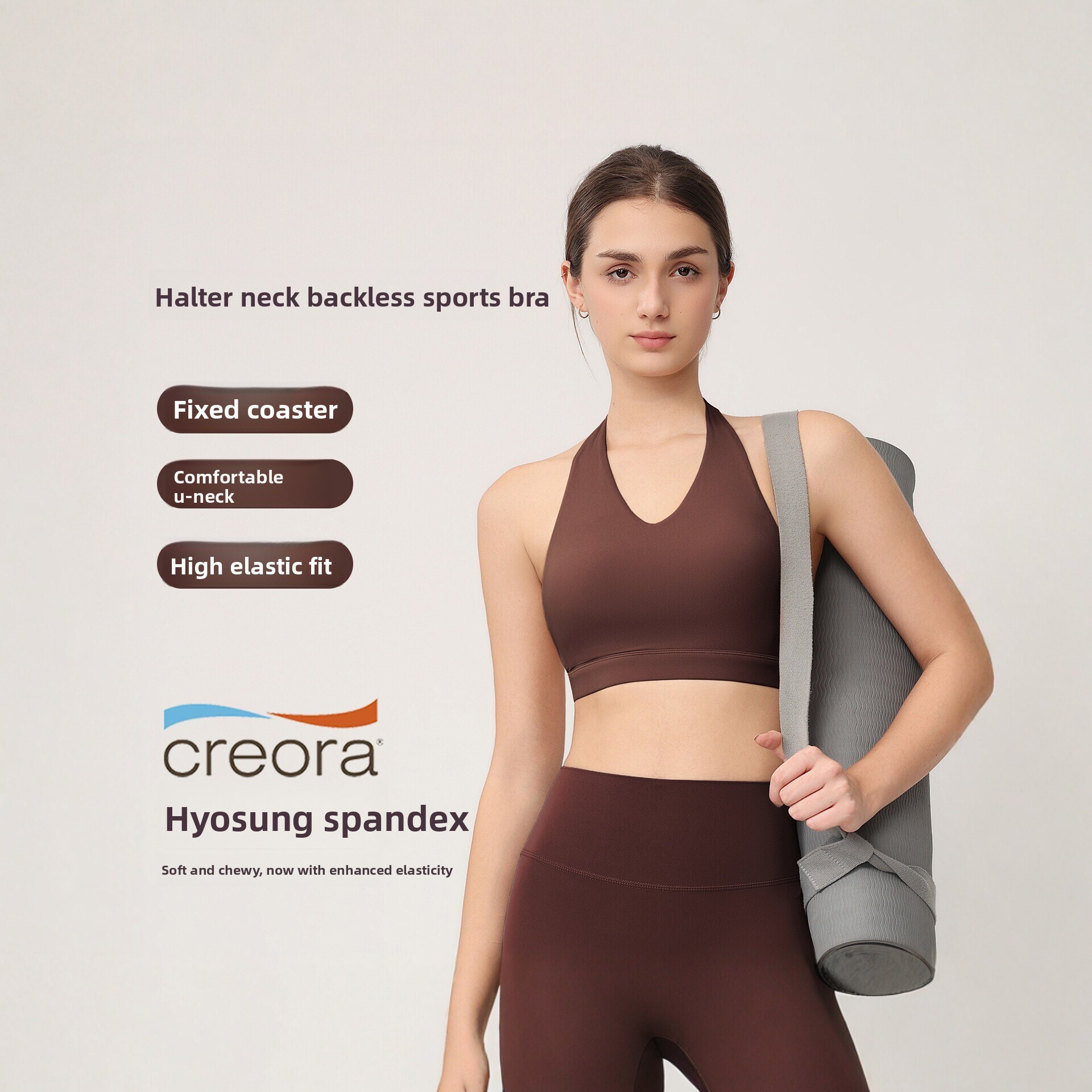 Women's Halter Sports Bra with - đánh giá và giá Push Up Bra Padded
