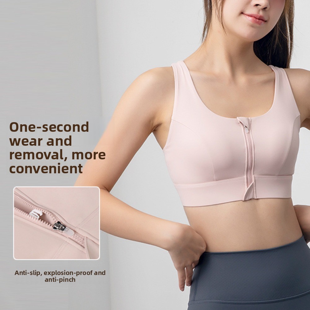 Simple High Impact Front Zippe - đánh giá và giá Sports Bra High Impact