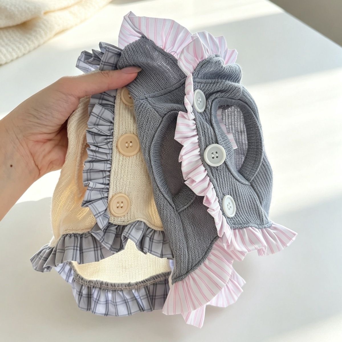 Pet Autumn and Winter Hooded J - đánh giá và giá Lace Teddy Lingerie